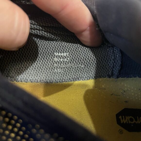 Vibram FiveFingers Treksport Mens Black Gray Barefoot Running Shoes M4485 EU 47 - Picture 10 of 12